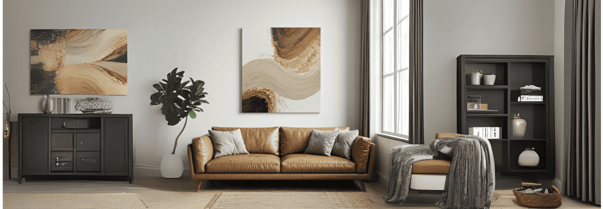 How to display canvas prints