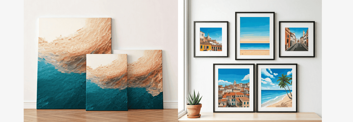 Canvas vs Paper Print Which Is Best for Your Home Décor