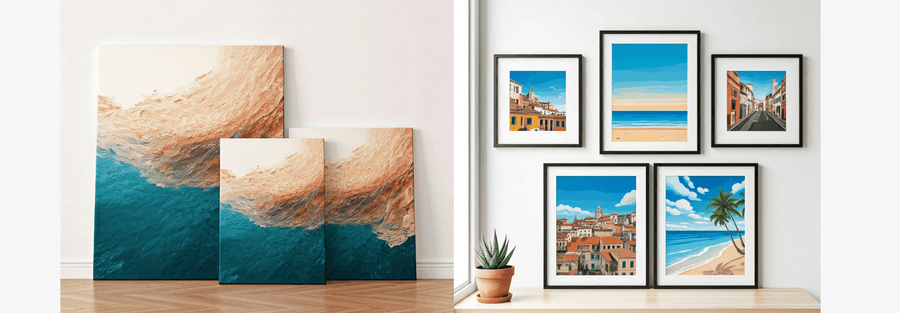Canvas vs Paper Print Which Is Best for Your Home Décor