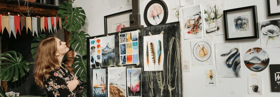 types of wall art
