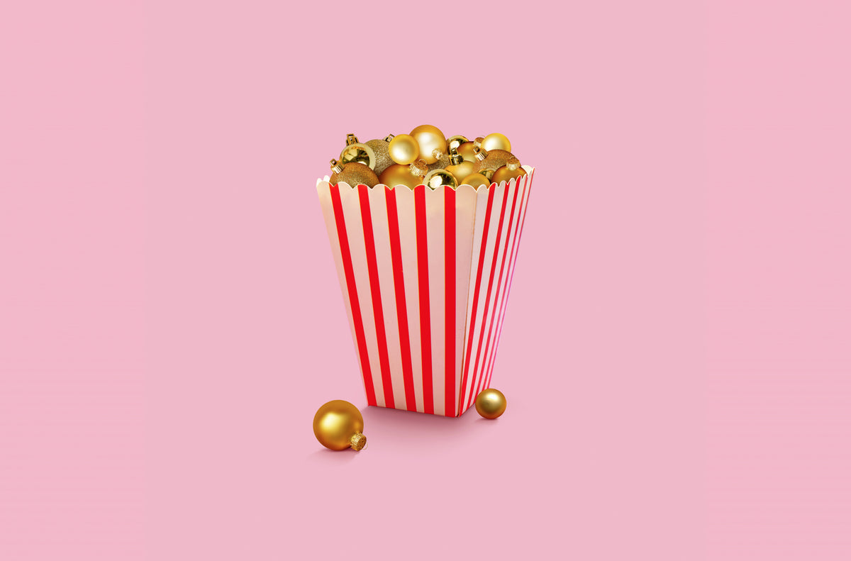 Festive Gold Popcorn by Artem Pozdniakov