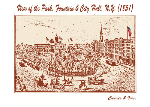 1851 New York City Scene by Doa Project