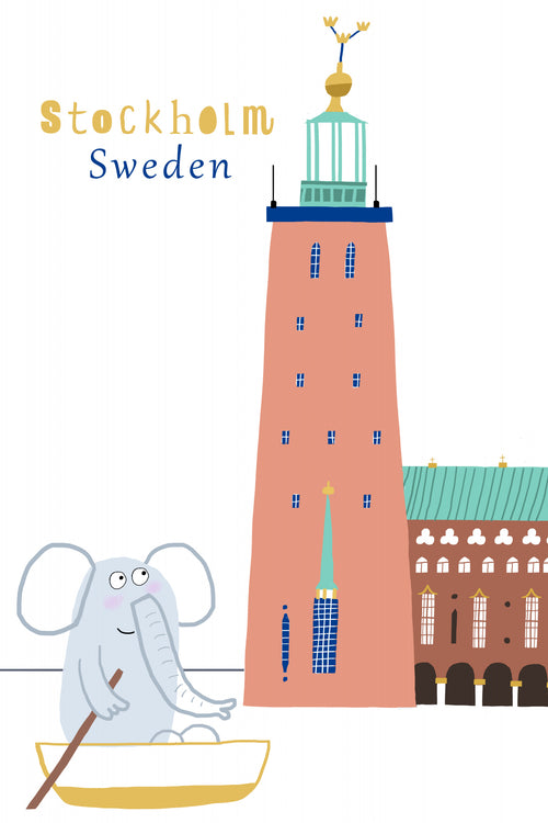 "LANDMARK25" City Hall, Stockholm by Carla Daly