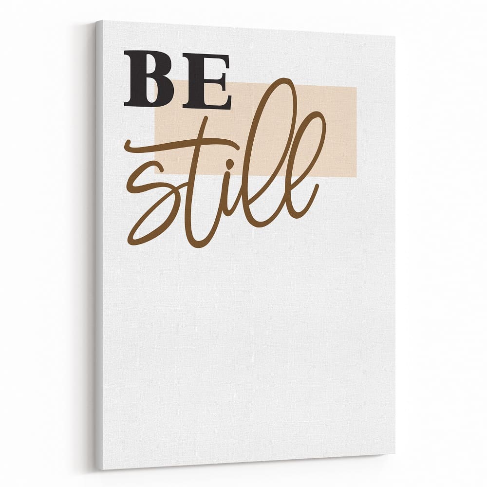 Be Still My Soul Canvas Print – Set of Two