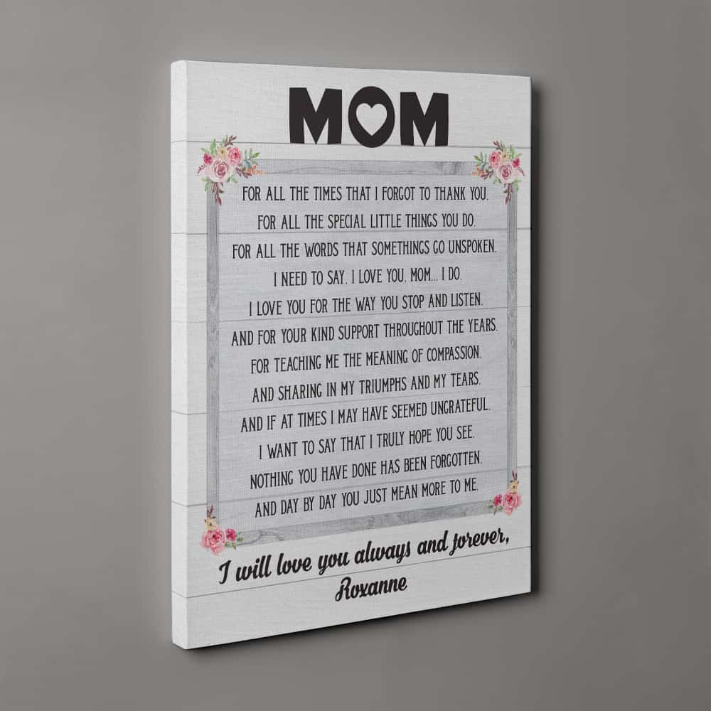 love message to mom, gift for momt