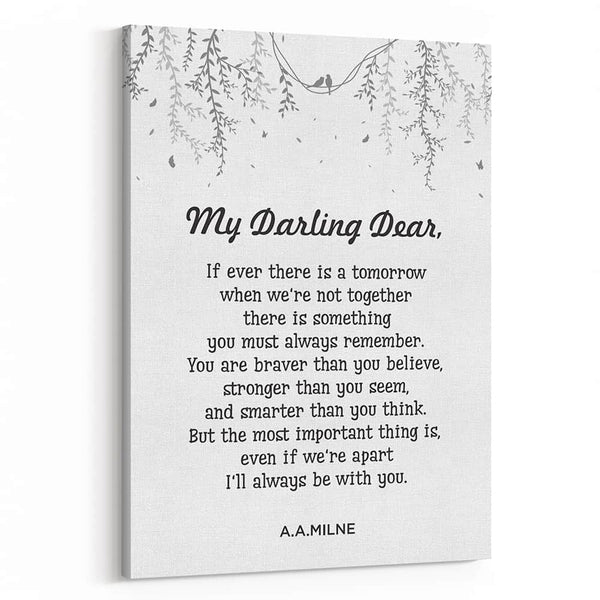 If Ever There Is A Tomorrow Canvas Print