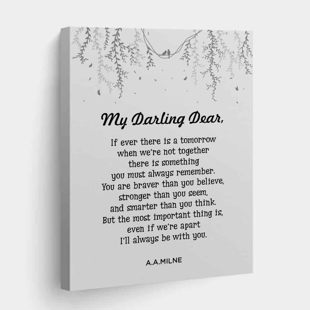 If Ever There Is A Tomorrow Canvas Print