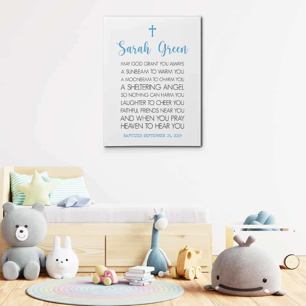 May God Grant You Always Custom Canvas Print