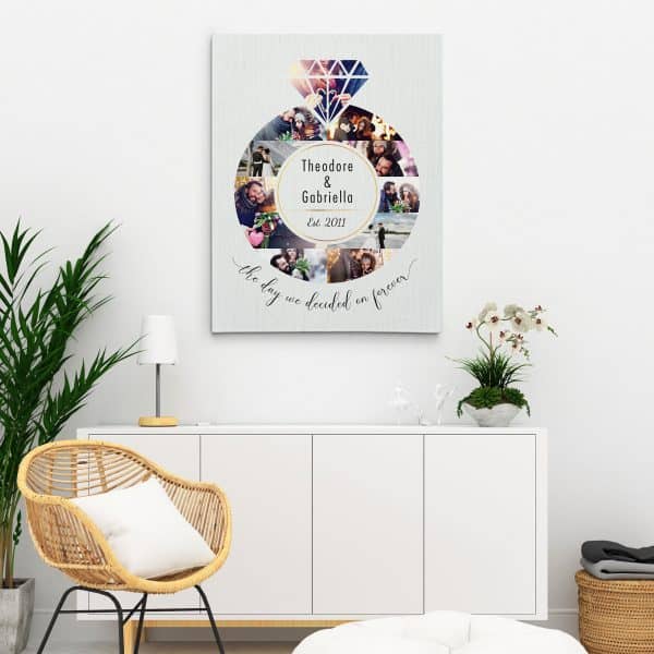 The Day We Decided On Forever Canvas Print