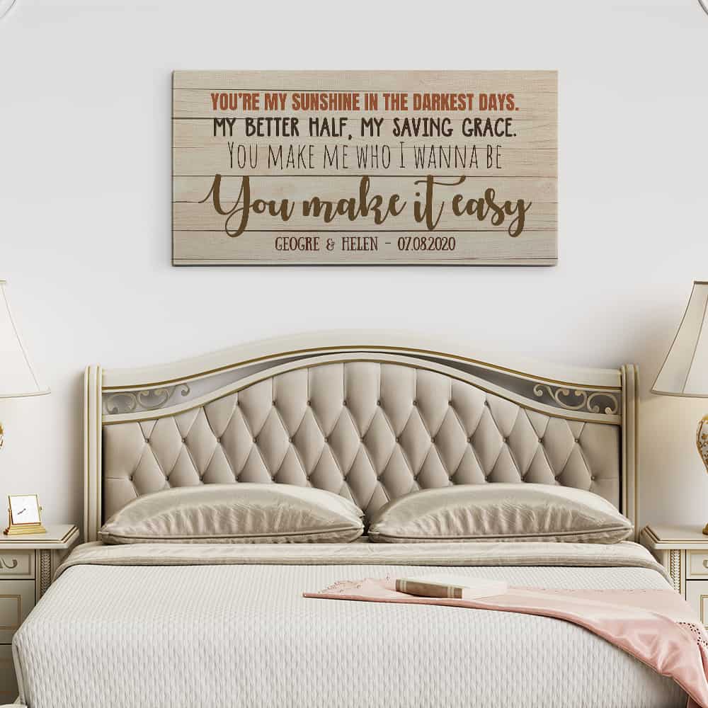 You‘re My Sunshine In The Darkest Days Canvas Print