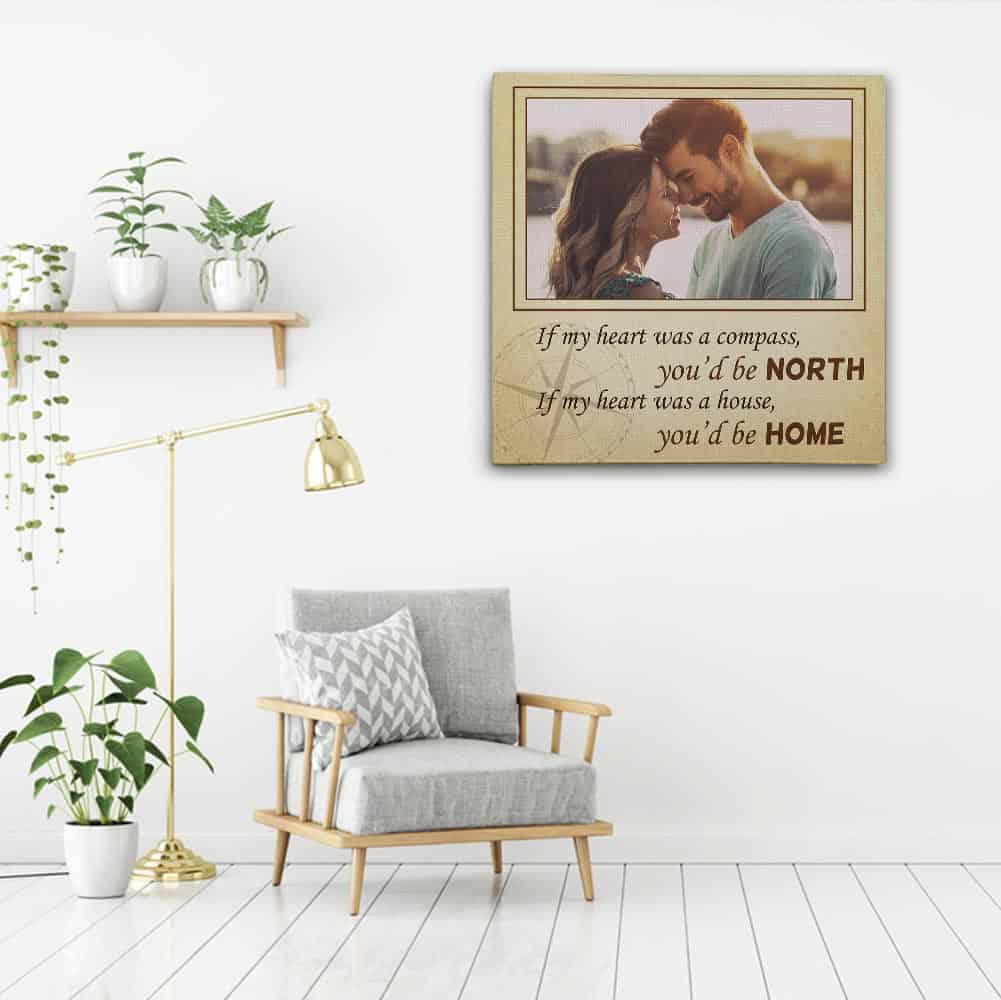 If My Heart Was a House Square Canvas