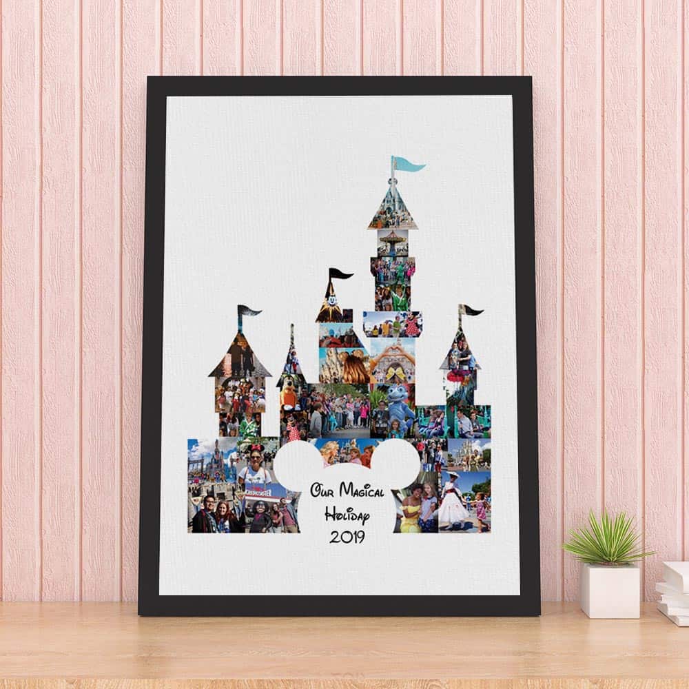 Our Magical Holiday Photo Collage Canvas Print