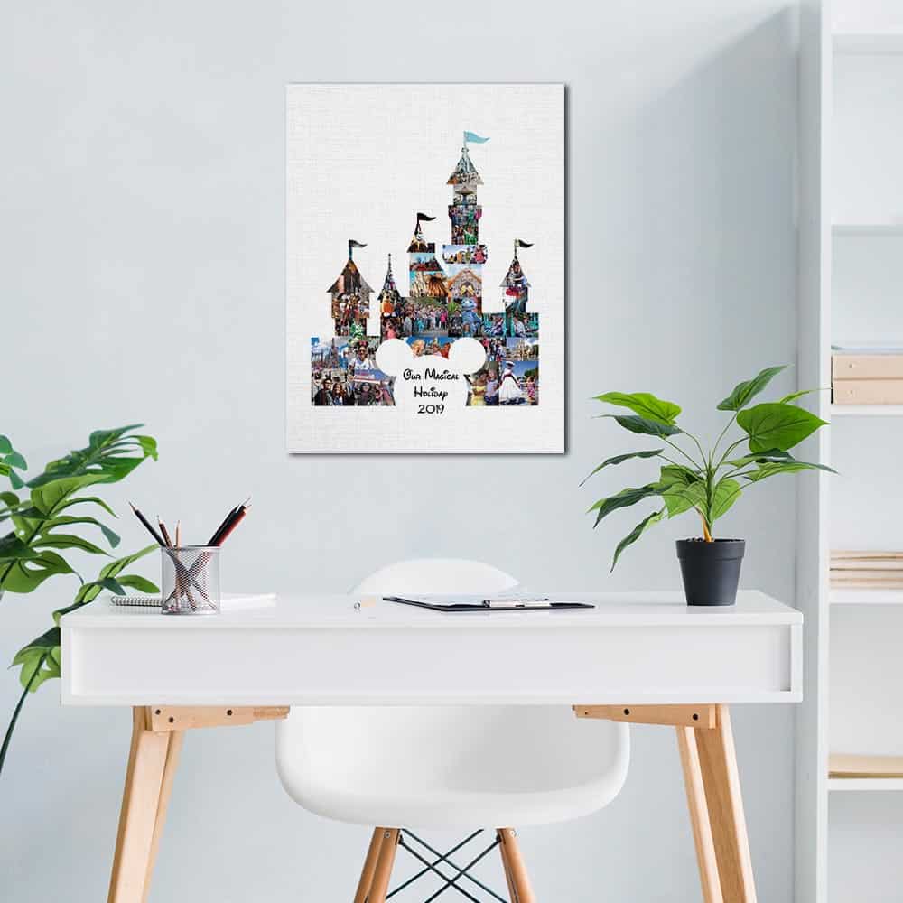 Our Magical Holiday Photo Collage Canvas Print