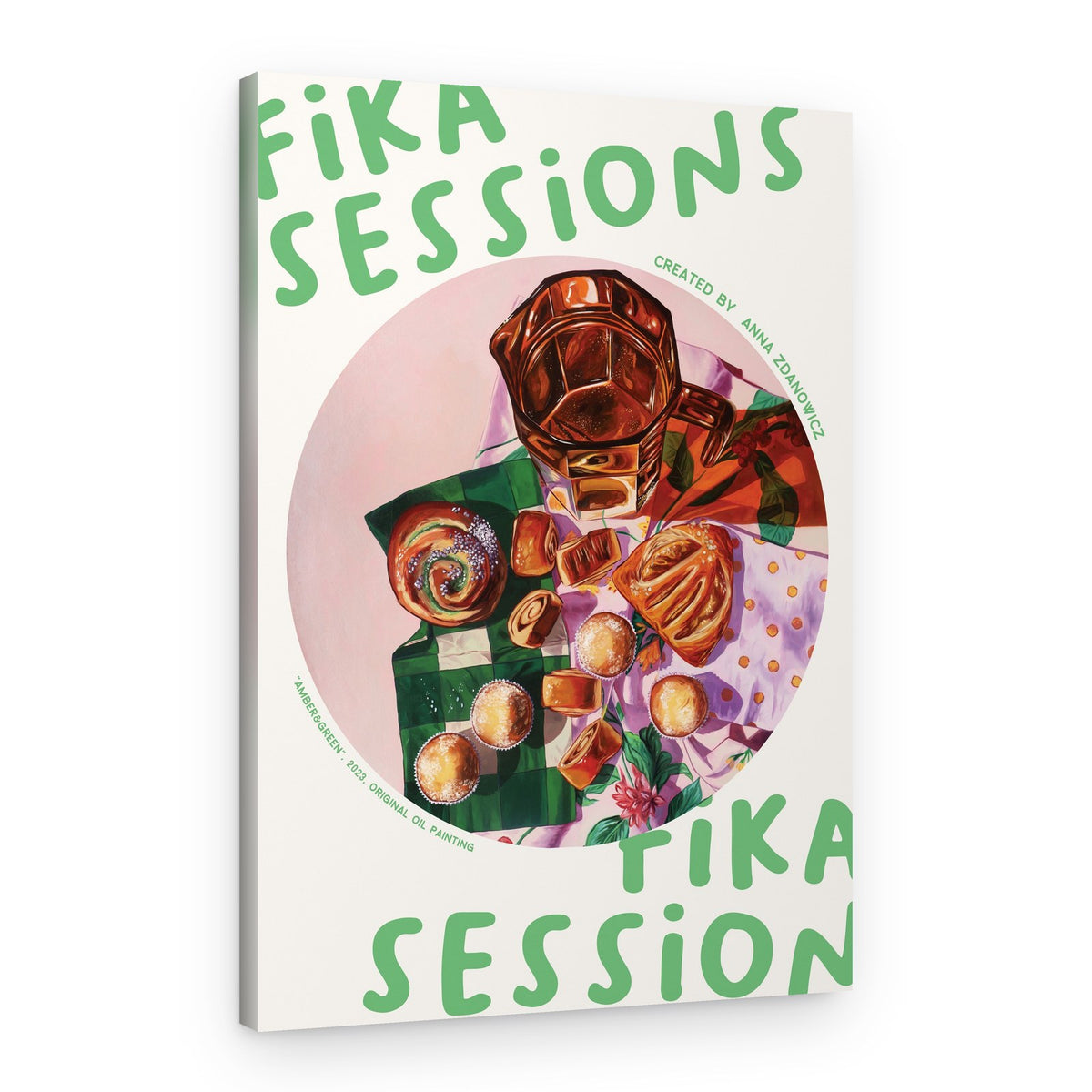 Fika Session Treats – Canvas Print