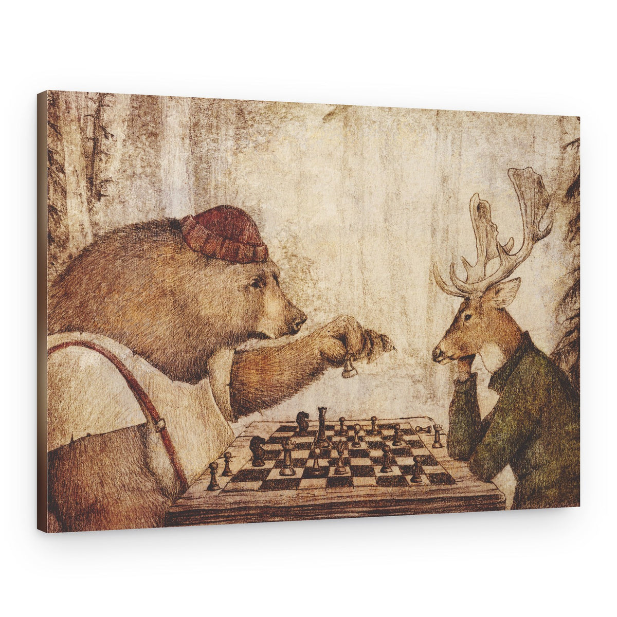 Wild Chess – Canvas Print