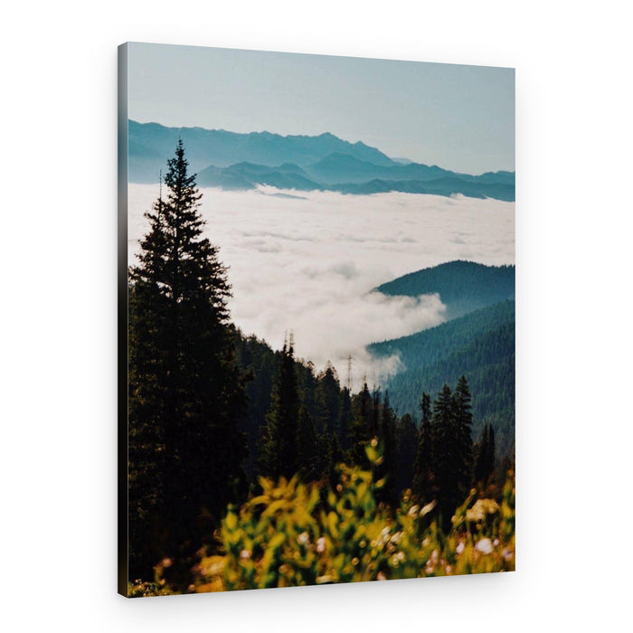 Misty Mountain Forest – Canvas Print
