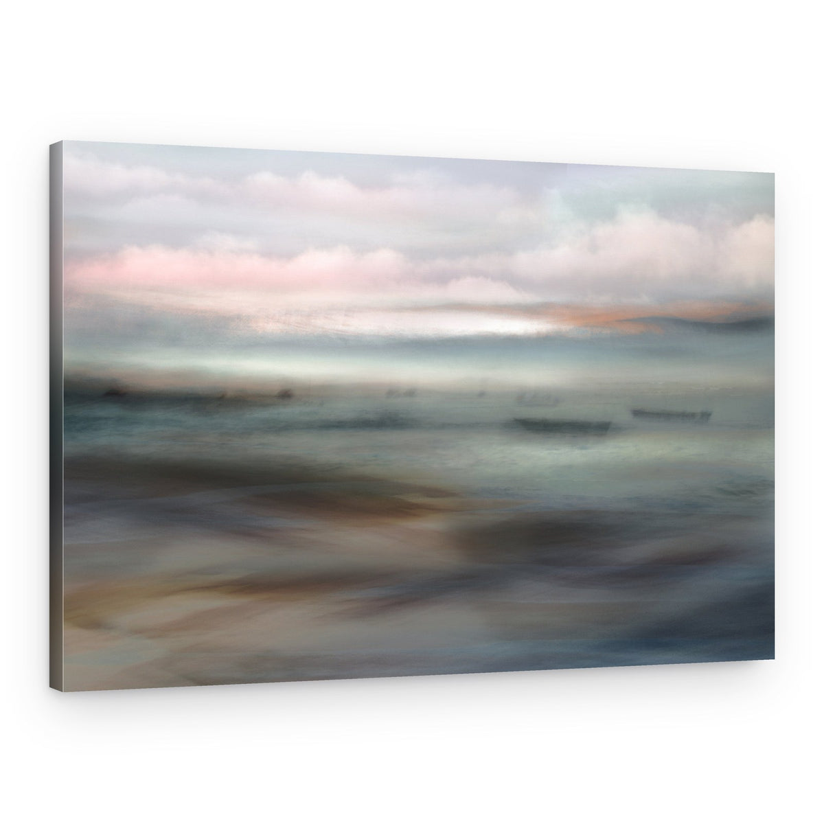 Dreamy Pastel Seascape – Canvas Print