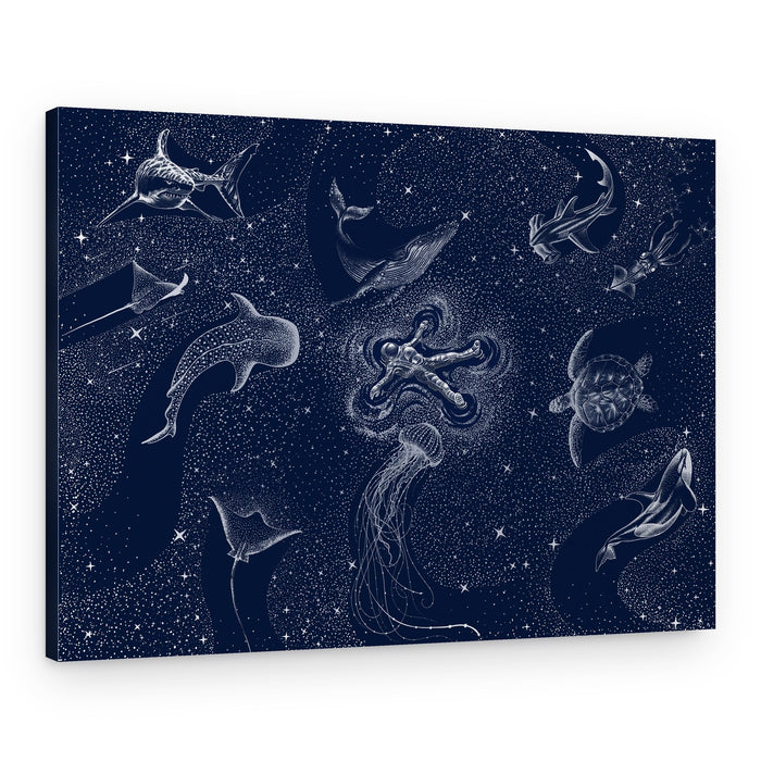 Cosmic Ocean Dream – Canvas Print