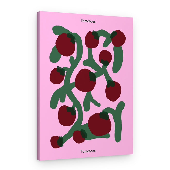Abstract Tomato Vines – Canvas Print