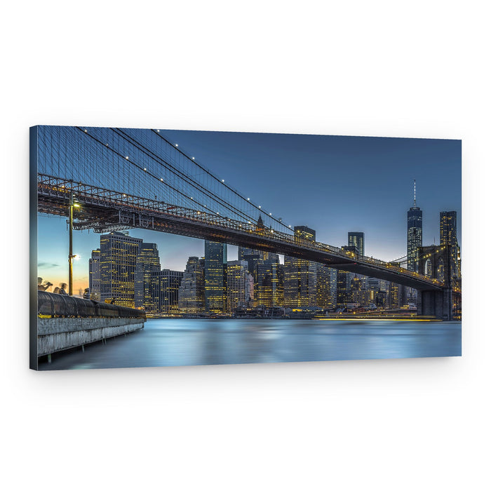 Brooklyn Bridge Dusk – Canvas Print