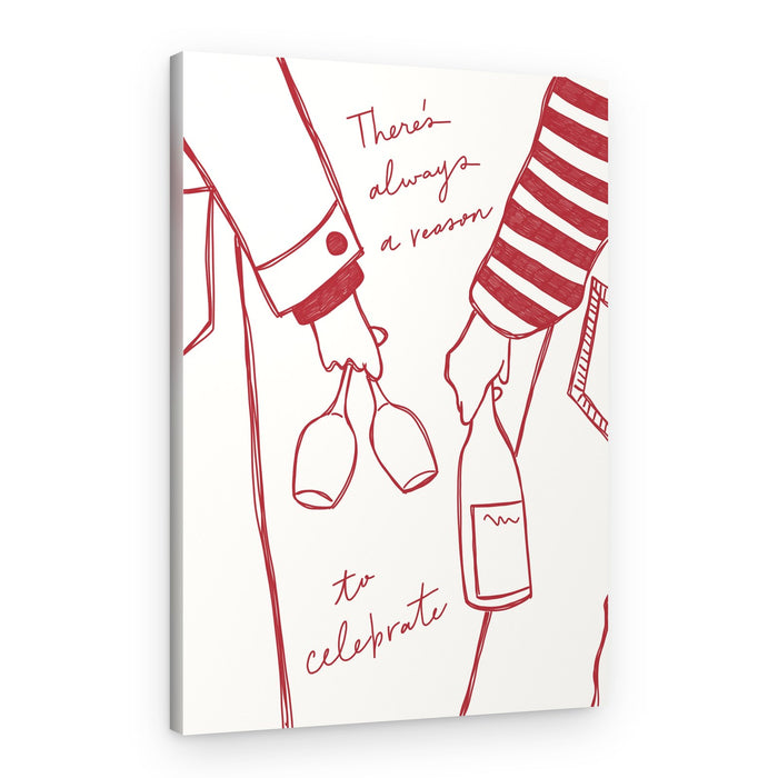 Cheers To Celebration – Canvas Print
