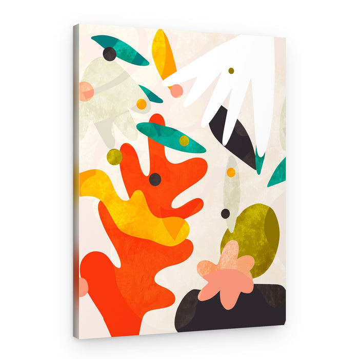 Cutouts Bauhaus 4 Kopie – Canvas Print