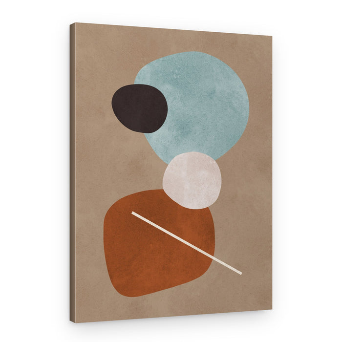 Organic Abstract Shapes – Canvas Print