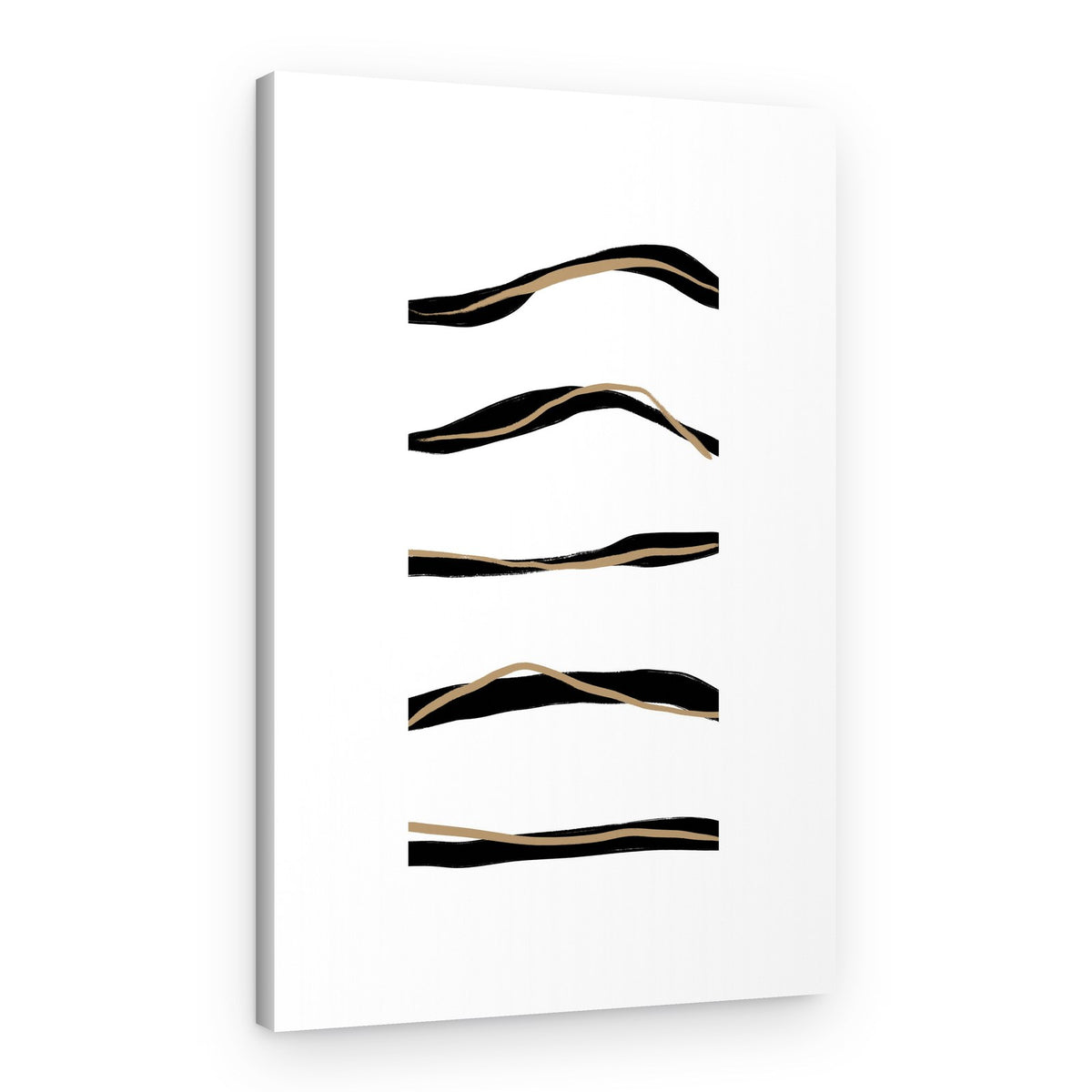 Flowing Stripes – Canvas Print