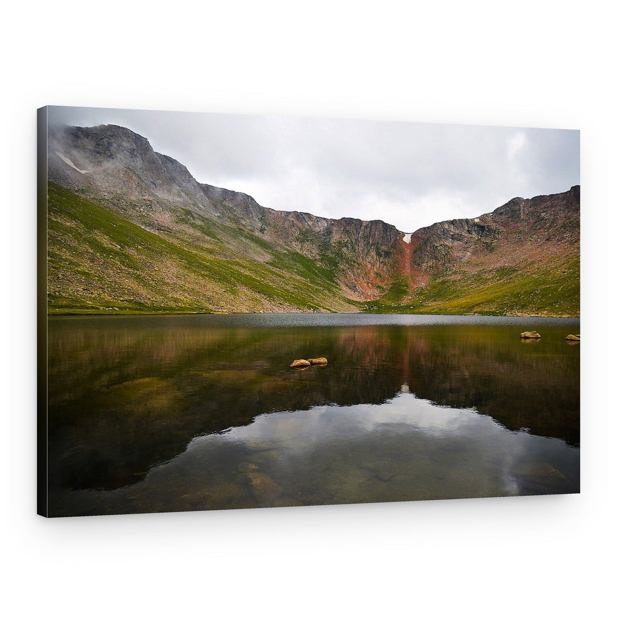 Still Mountain Lake – Canvas Print