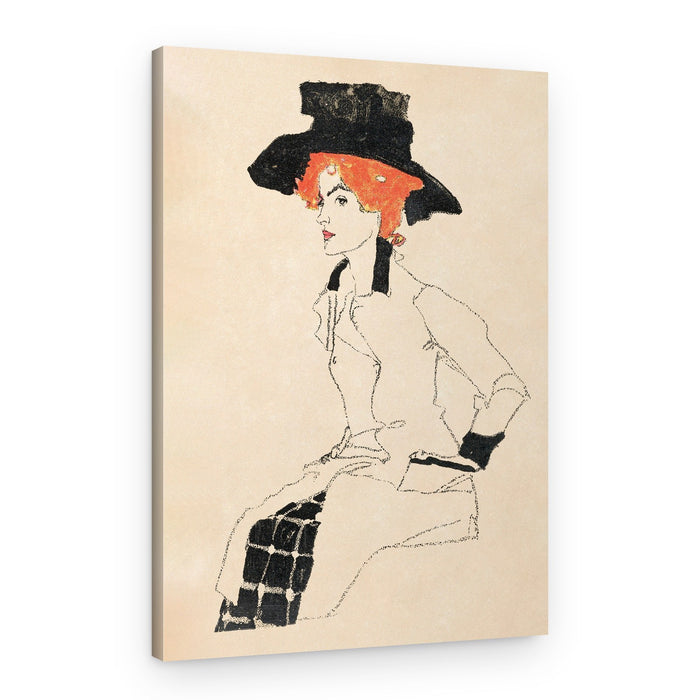 Portrait of a Woman 1910 – Canvas Print