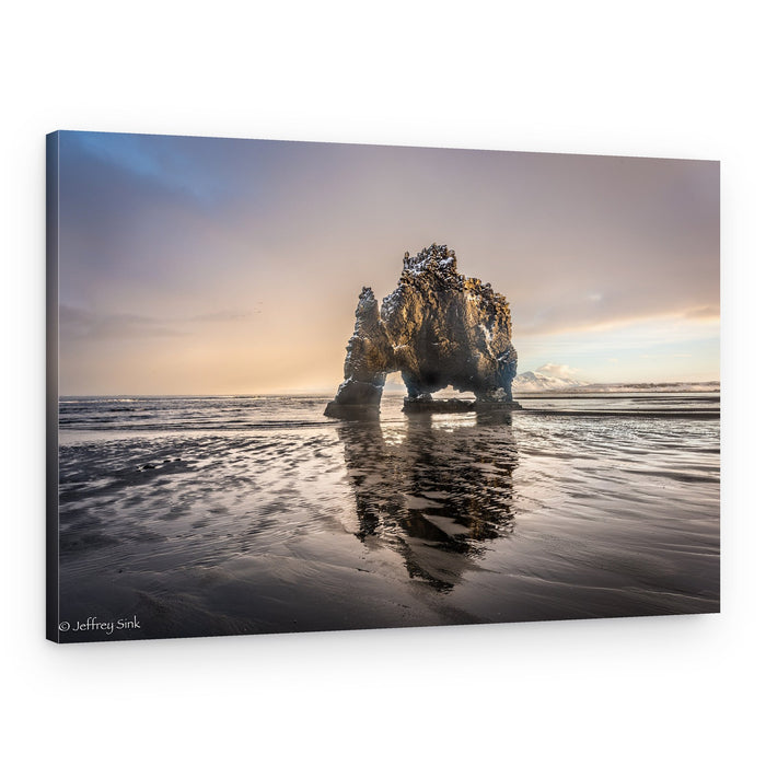Icelandic Elephant Rock – Canvas Print