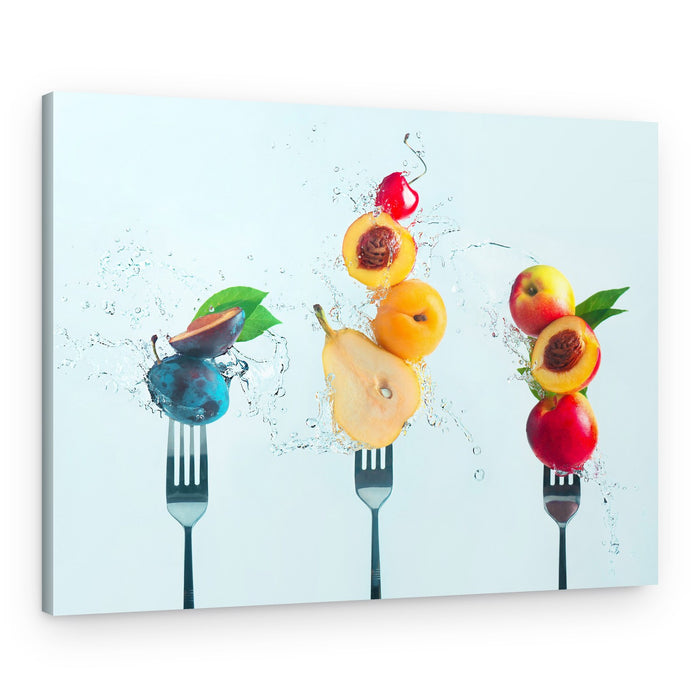 Fresh Fruit Splash – Canvas Print