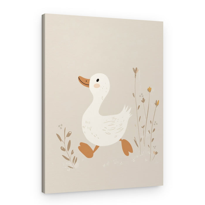 Wandering Duckling – Canvas Print