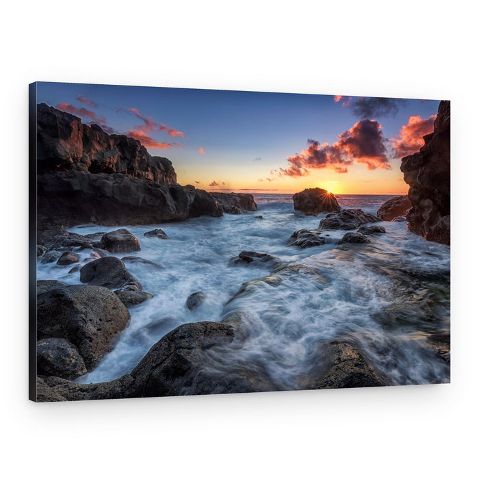 Golden Hour Seascape – Canvas Print