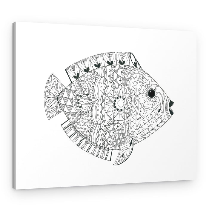 Flamboyant Fish – Canvas Print