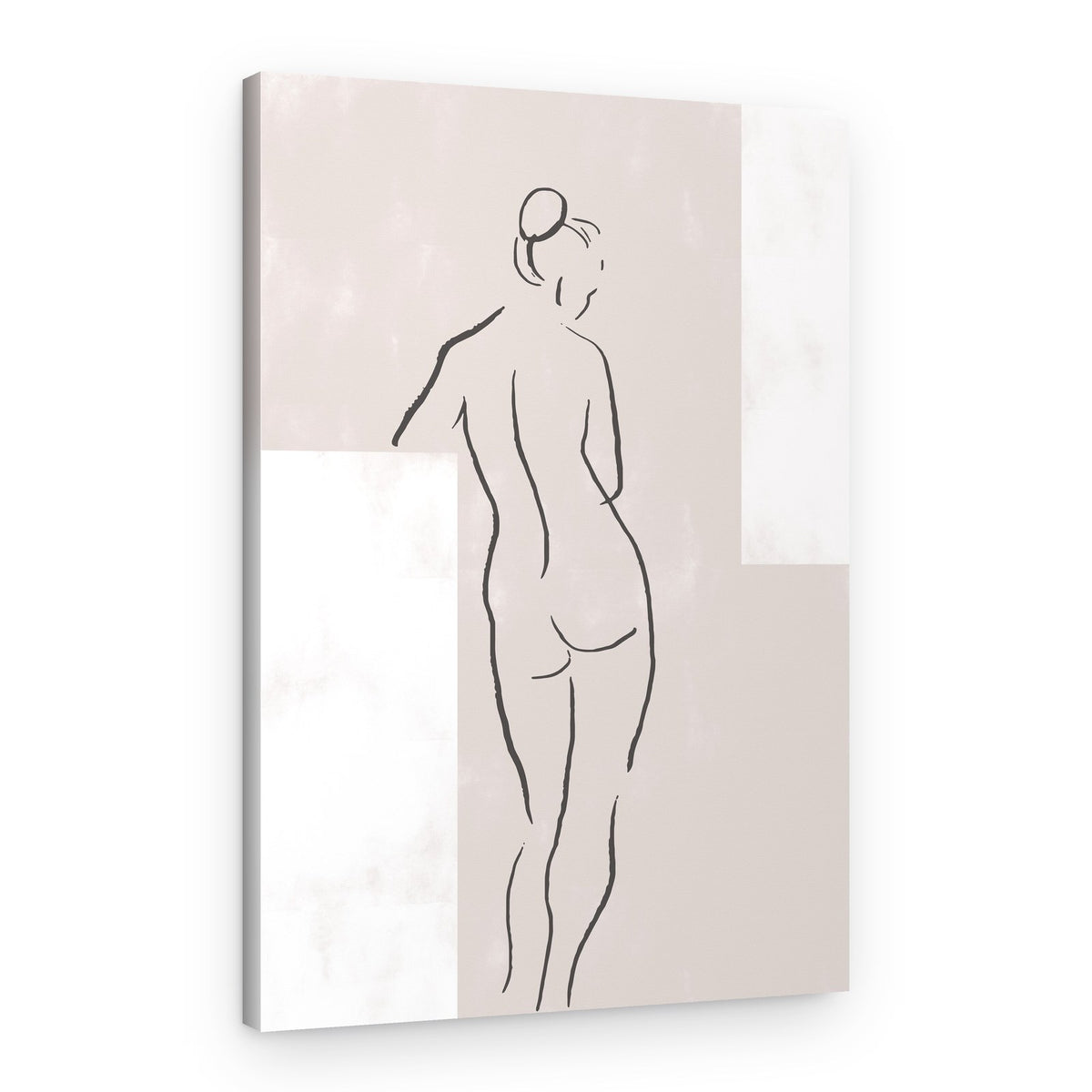 Elegant Female Form – Canvas Print