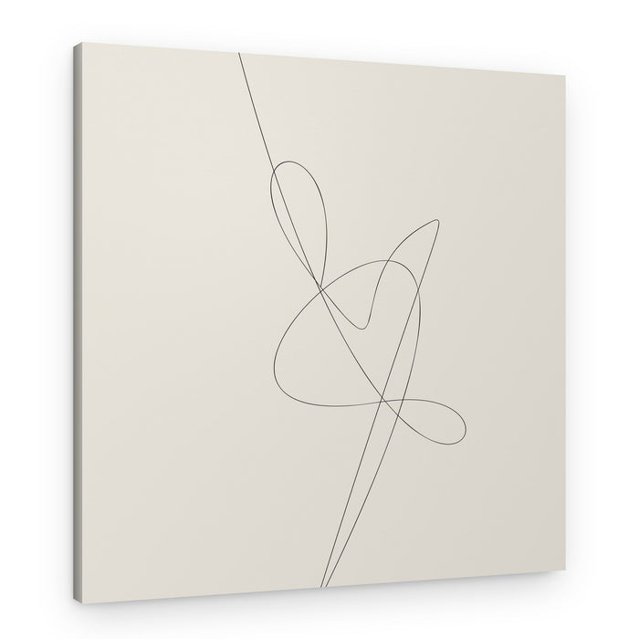 Fluid Abstract Line – Canvas Print