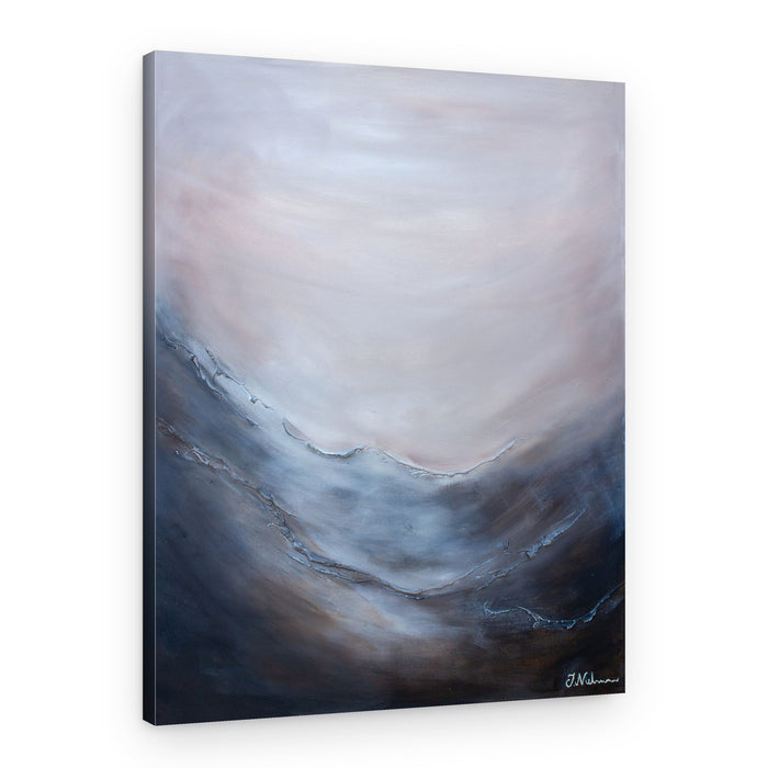 Misty Ocean Horizon – Canvas Print