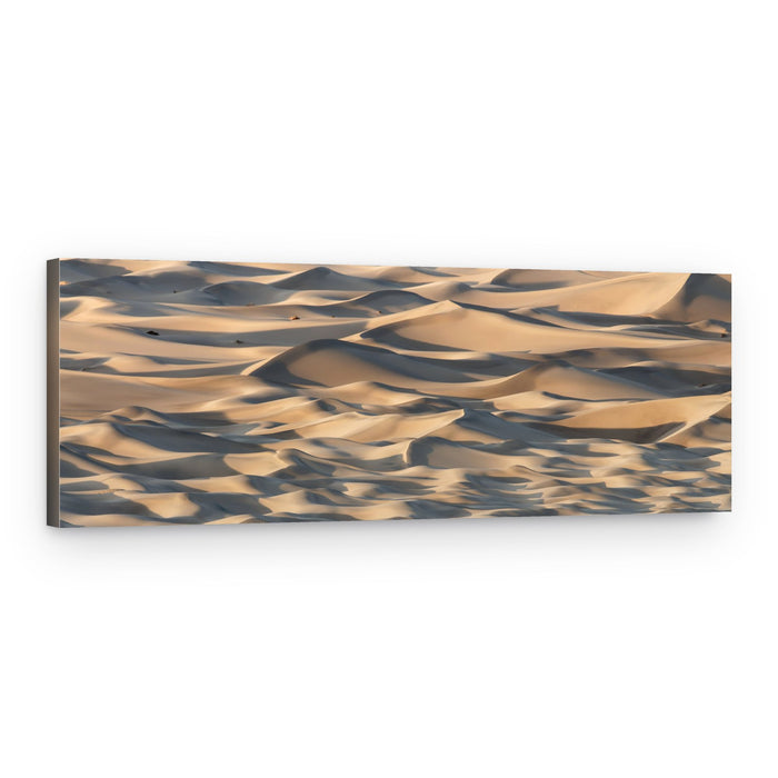 Golden Desert Dunes – Canvas Print