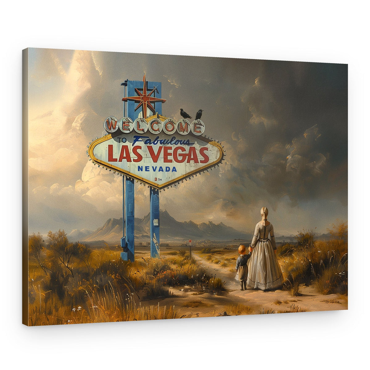 Lost in Vegas – Canvas Print