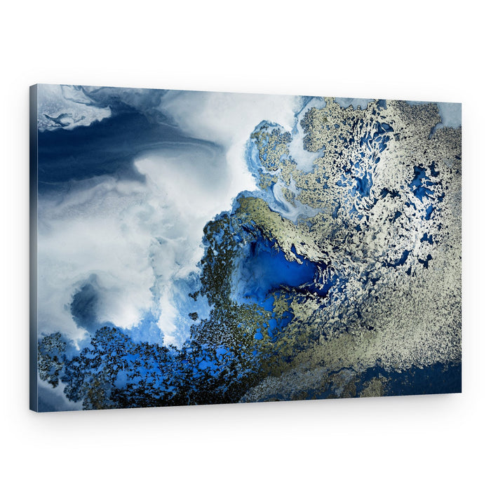 Beach House Art -Midnight Reef Tif – Canvas Print