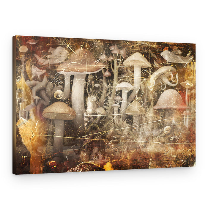 Mystical Mushroom Forest – Canvas Print