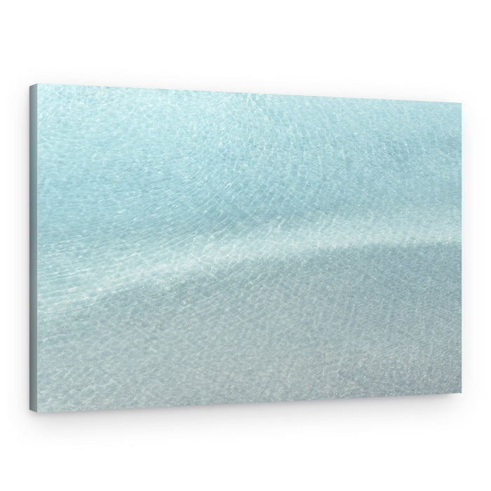 Shimmering Blue Water – Canvas Print