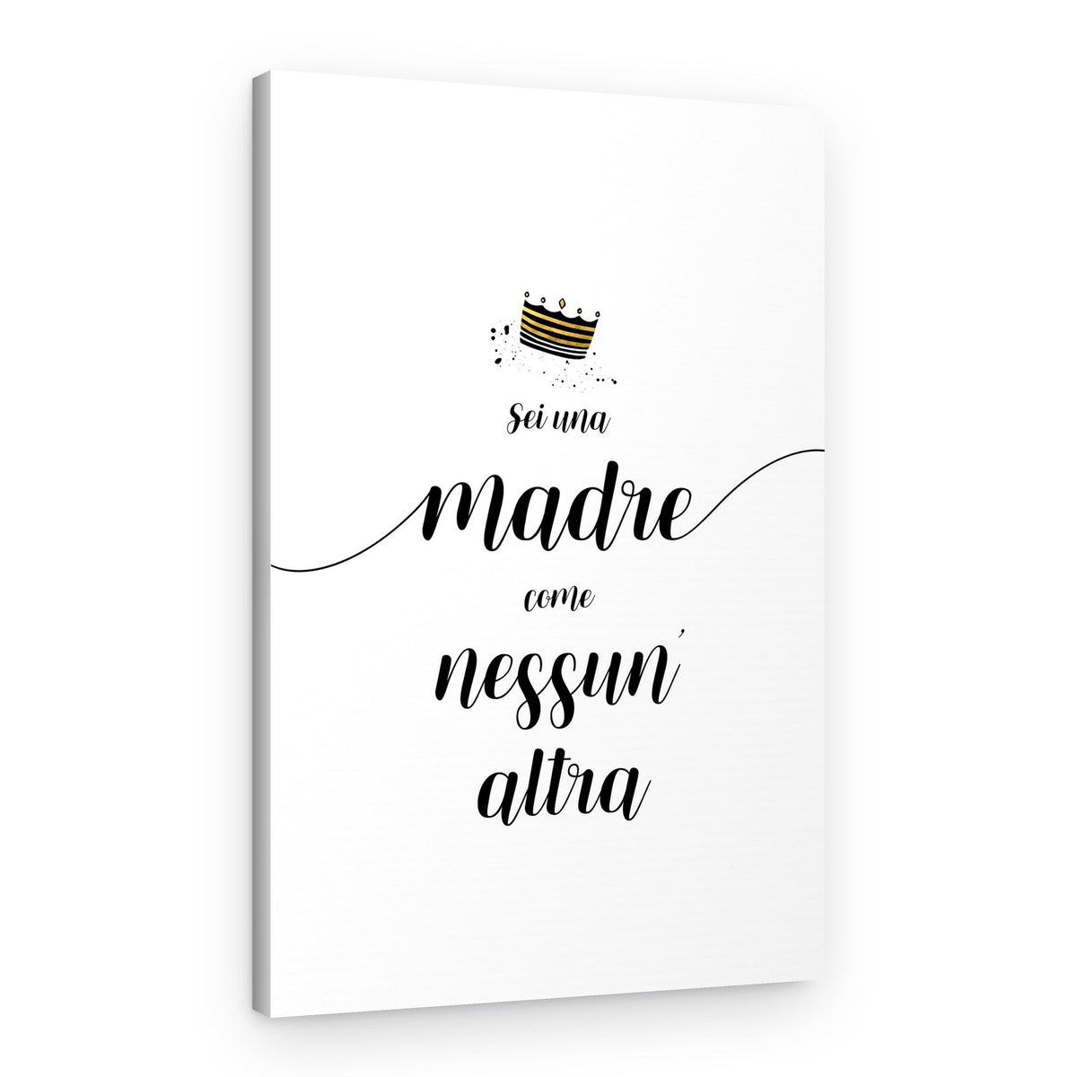 You are a mother like no other - Italian – Canvas Print