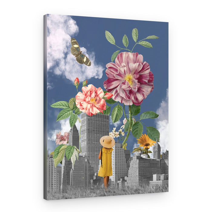 Blooming City Dream – Canvas Print
