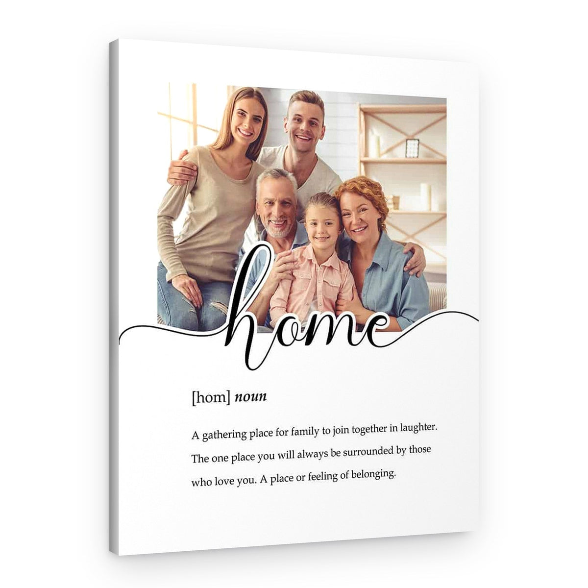 Home Definition Custom Photo Canvas Print – Canvas Print