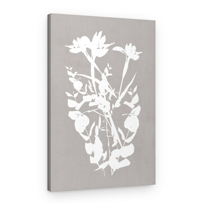 Modern Botanical Silhouettes – Canvas Print