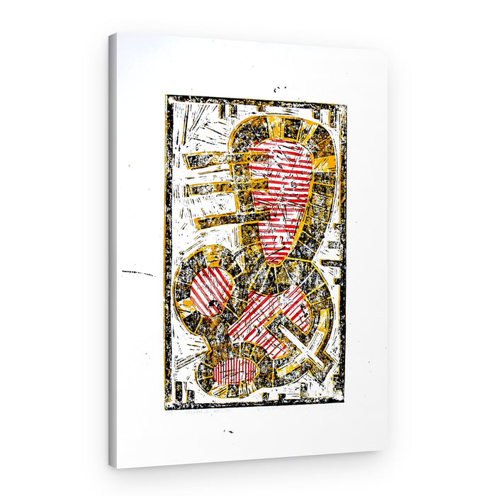 Bold Abstract Geometry – Canvas Print