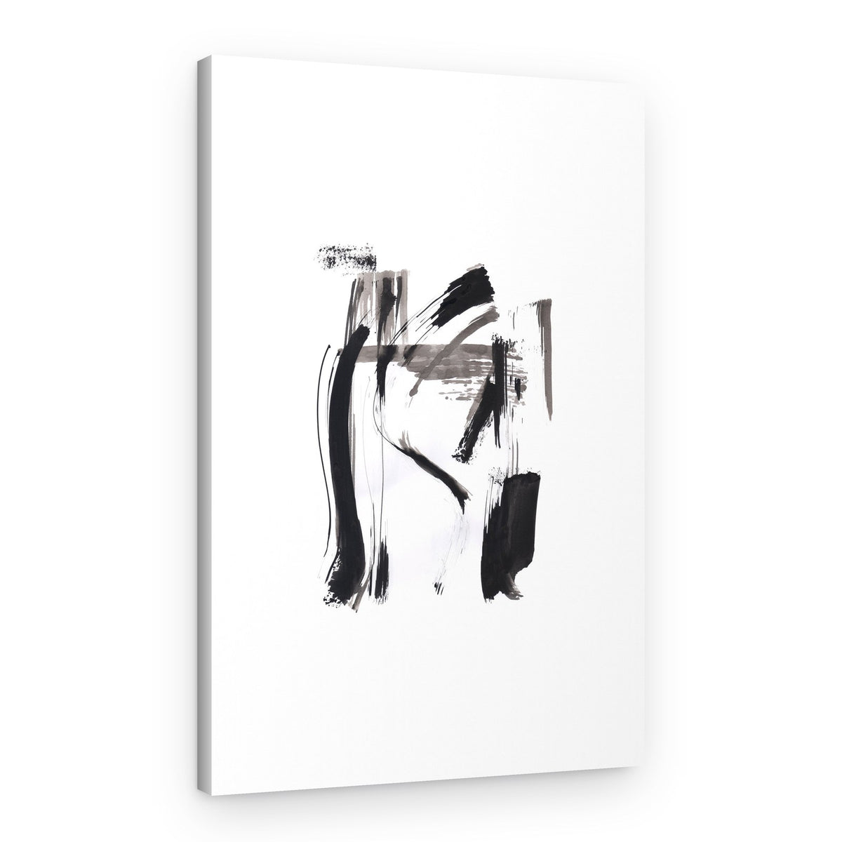 Dynamic Ink Strokes – Canvas Print