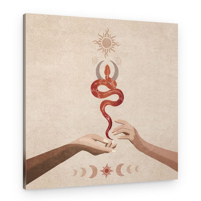 Serpent Harmony – Canvas Print